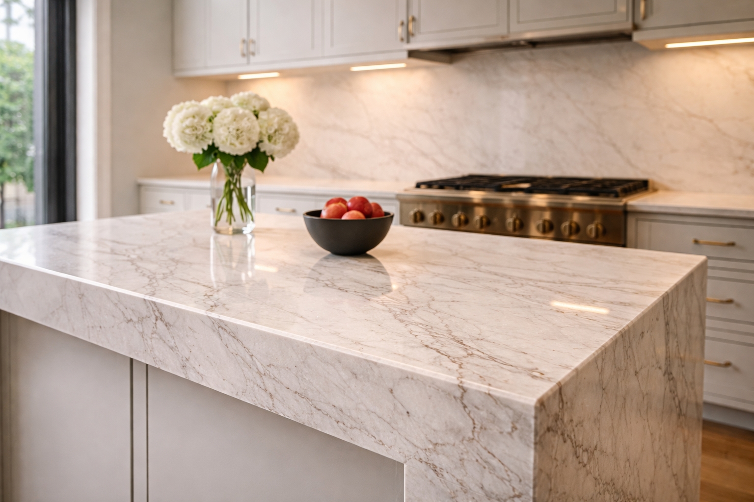 Marble surface