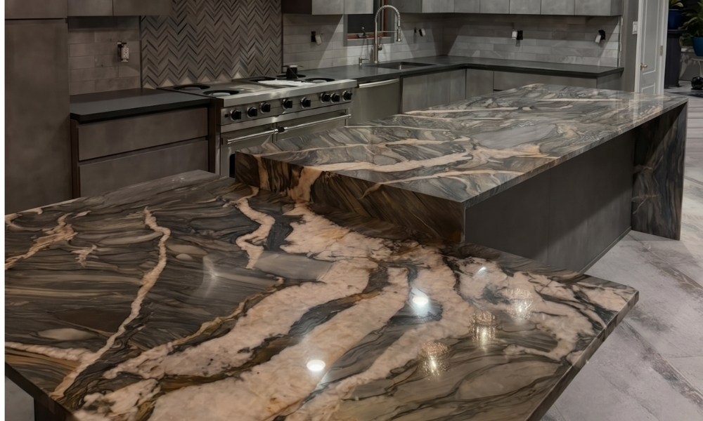 Premium quartzite surface