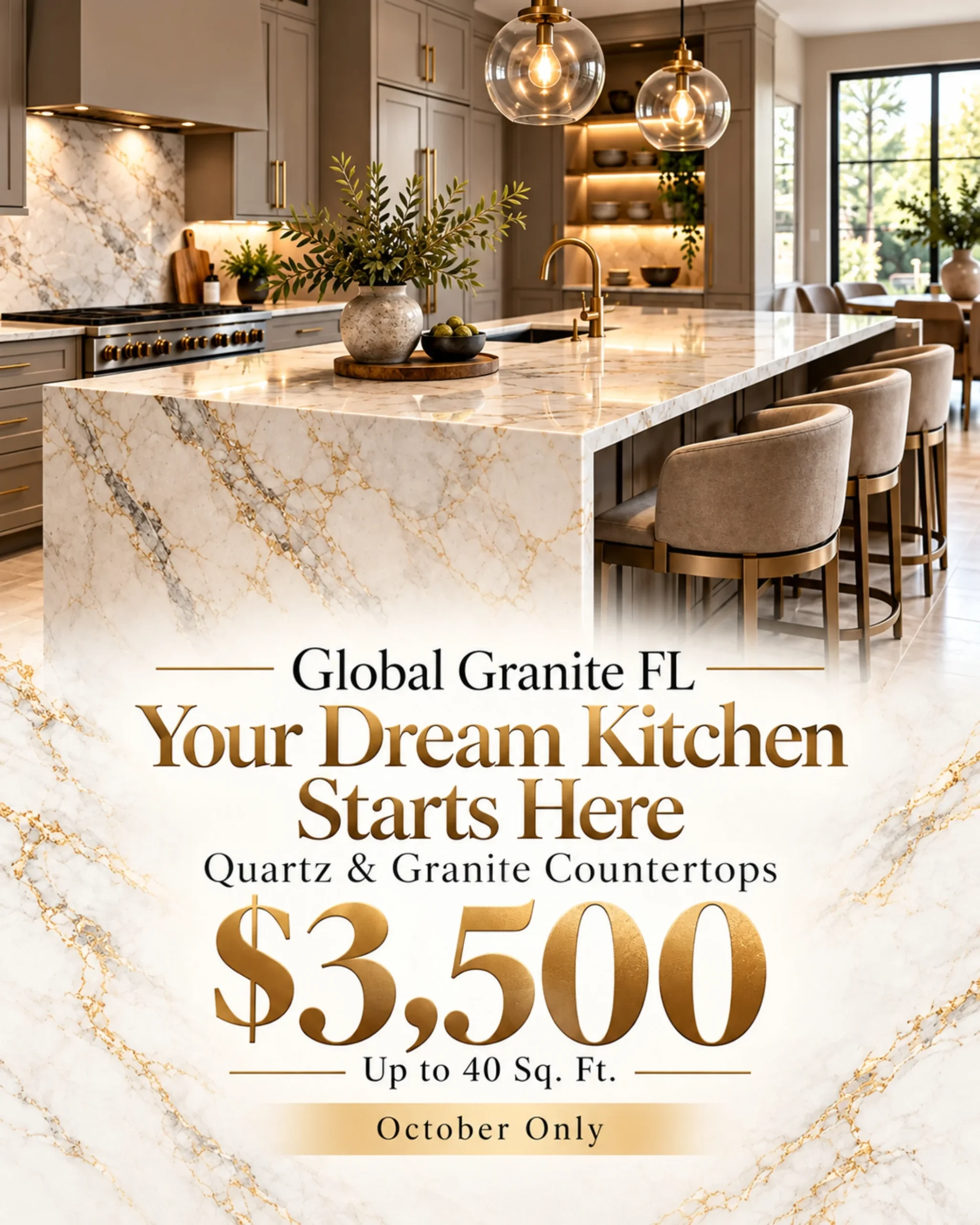 Global Granite FL October Special - Quartz and Granite Countertops